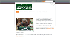 Desktop Screenshot of milwaukeecharteradvocates.org